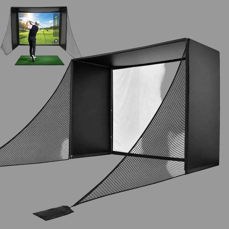 Professional Golf Simulator Enclosure Cage